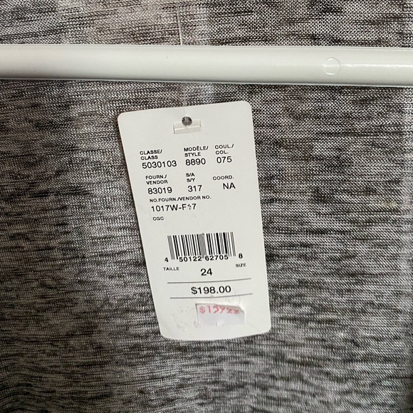 NEW grey/silver dress with 3/4 sleeve jacket. - Picture 6 of 7